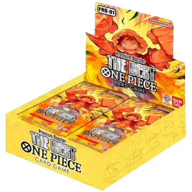 One Piece Card Game Premium Booster - PRB 01 THE BEST OF ONE PIECE - Schachtel mit 20 Booster Packs - ENG