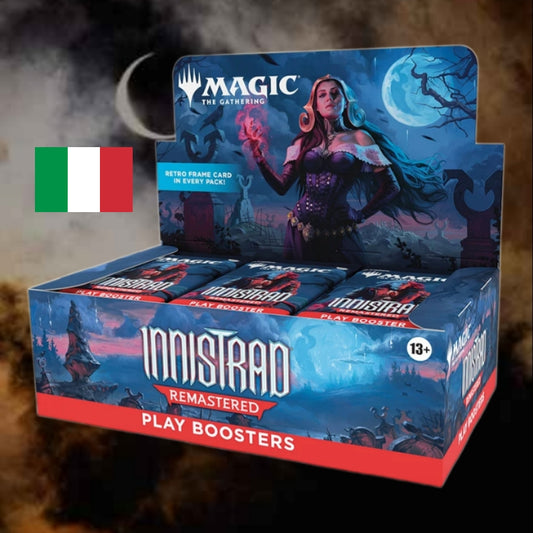 Magic the Gathering – INNISTRAD REMASTERED – PLAY BOOSTERS BOX – Schachtel mit 36 ​​Boosterpacks – ITA