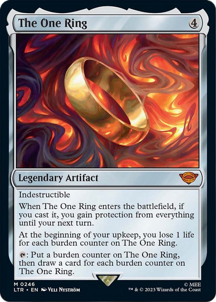 The One Ring (FOIL) - Universes Beyond: The Lord of the Rings: Tales of Middle-earth (LTR)