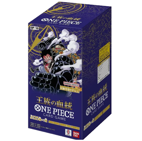 One Piece-Kartenspiel – OP10 – Royal Blood – Schachtel mit 24 Packungen – JPN