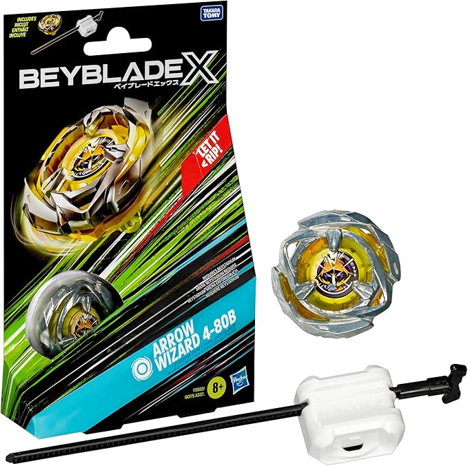 Beyblade X Arrow Wizard 4-80B Starter Pack Set