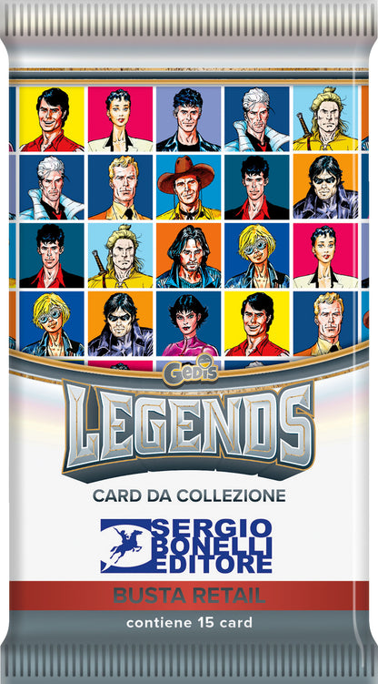 GEDIS LEGENDS – SERGIO BONELLI EDITORE – EINZELHANDELSBOX MIT 12 SACHETS – ITA