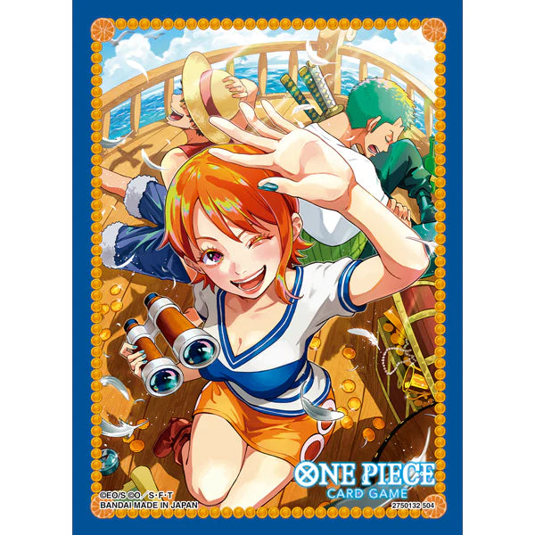 One Piece Card Game - Official Sleeves 8 - Nami (70pz.)