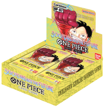 One Piece Card Game OP07 – 500 YEARS INTO THE FUTURE - Booster Box (24 Bustine) - ENG