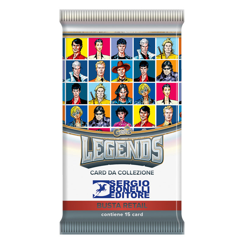 GEDIS LEGENDS – SERGIO BONELLI EDITORE – EINZELHANDELSBOX MIT 12 SACHETS – ITA