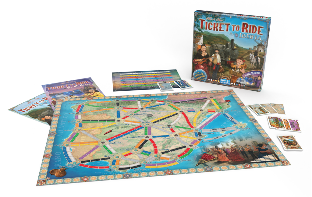 TICKET TO RIDE - IBERIA + SOUTH KOREA