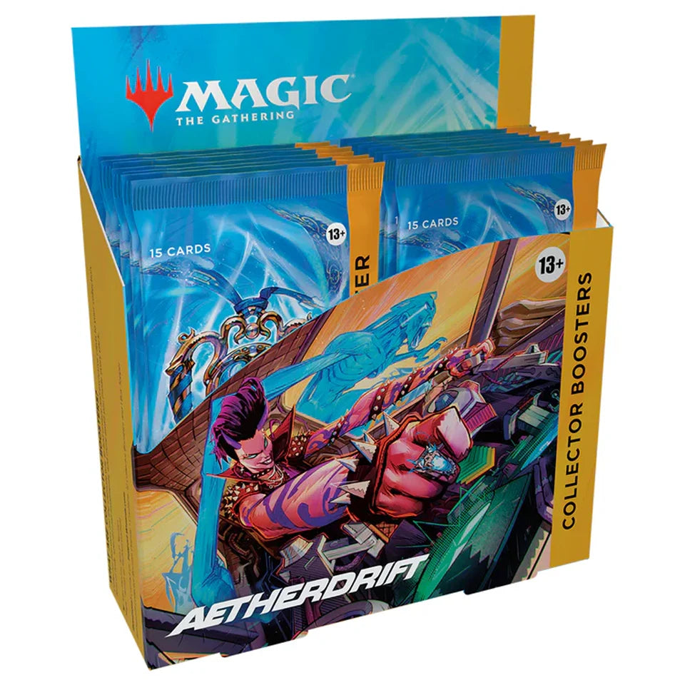 Magic the Gathering - AETHERDRIFT - COLLECTOR BOOSTERS BOX - Box da 12 buste -