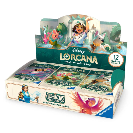 Disney Lorcana – Azurite Sea – 6AZS – Booster Box mit 24 Umschlägen – ENG