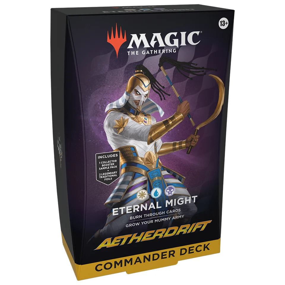 Magic the Gathering - AETHERDRIFT - COMMANDER DECK - ETERNAL MIGHT - ENG