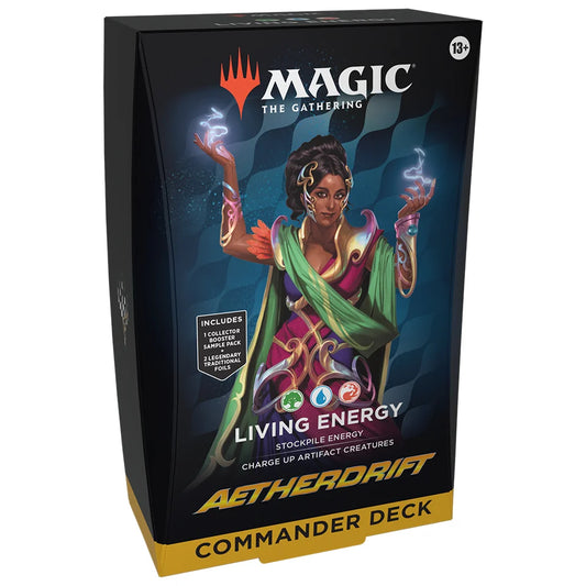 Magic the Gathering - AETHERDRIFT - COMMANDER DECK - LIVING ENERGY - ENG