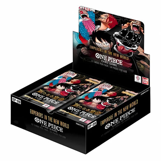 One Piece Card Game - OP09 - Emperors in the New World - Box da 24 Bustine - ENG