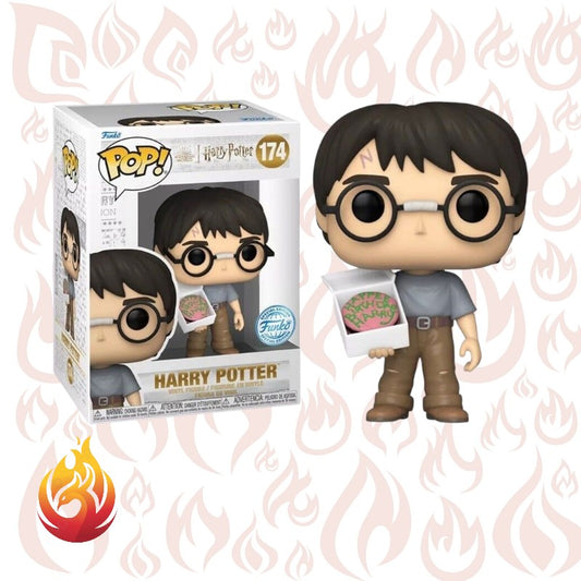 Funko POP! HARRY POTTER - BIRTHDAY HARRY WITH CAKE (EXCLUSIVE) - 174