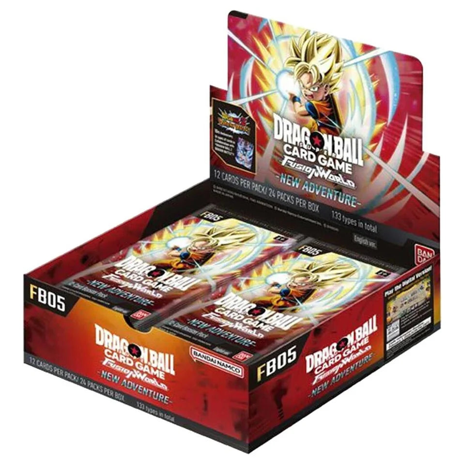 Dragon Ball Fusion World - New Adventure FB05 - Box da 24 boosters - ENG