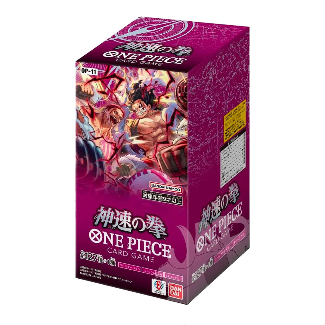 One Piece Card Game - OP11 - A Fist of Divine Speed - Box da 24 Bustine - JPN