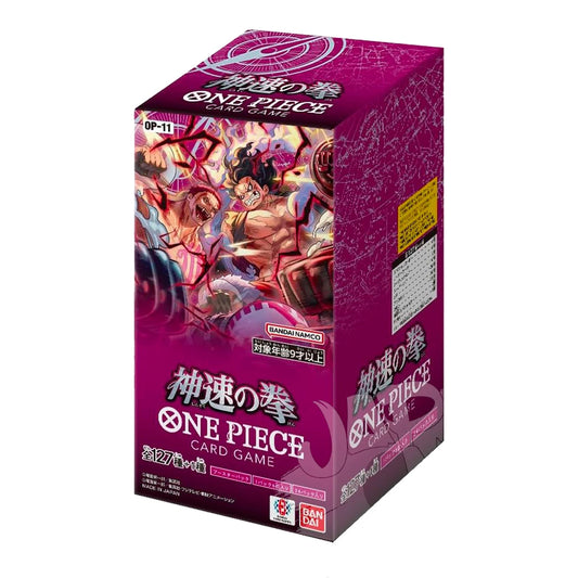 One Piece Card Game - OP11 - A Fist of Divine Speed - Box da 24 Bustine - JPN