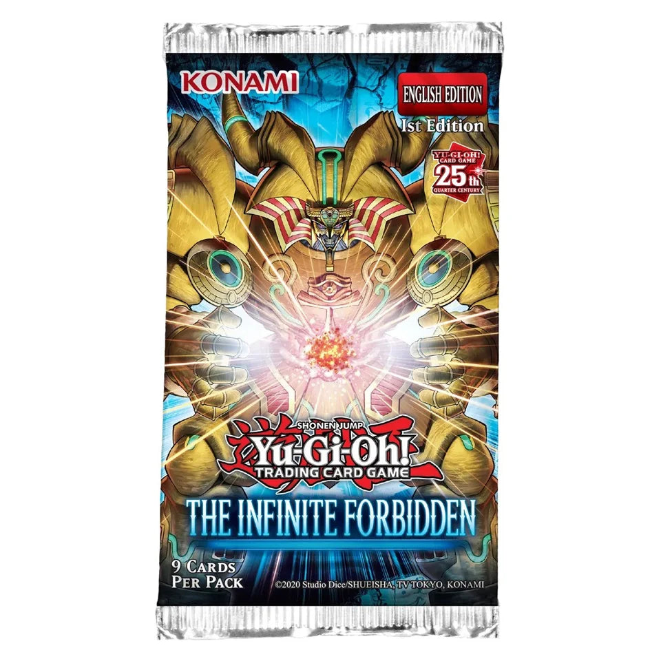 Yu-Gi-Oh! - INFINITE FORBIDDEN - INFO - Busta da 9 carte - ENG